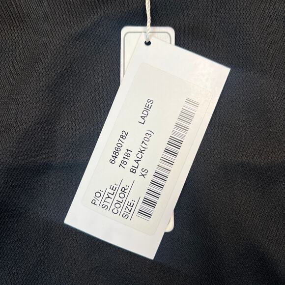 NWT Womens Collared Button Polo Shirt Sz XS Waitress Service Industry Breathable - Picture 7 of 7